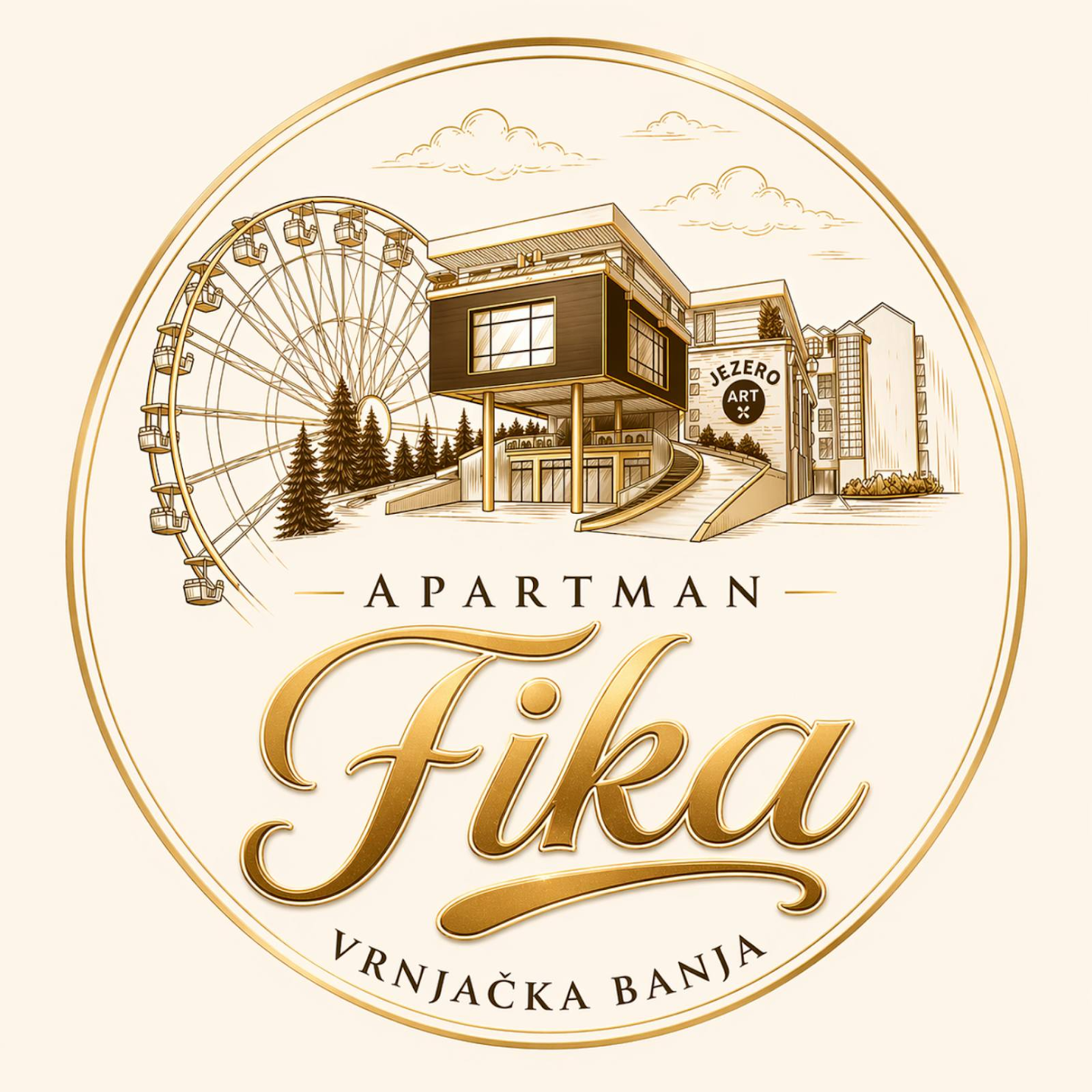 Apartman Fika originalni logo